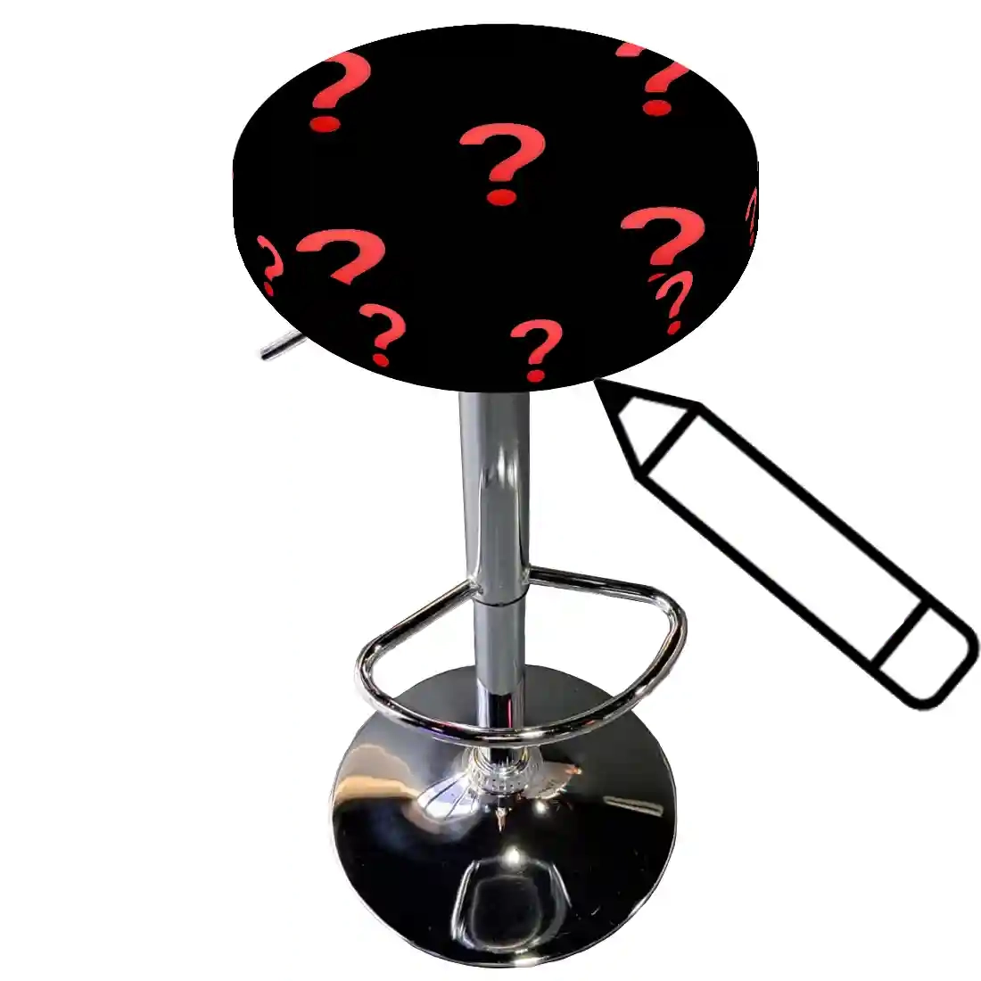 Tabouret personnalisé - Vue 2