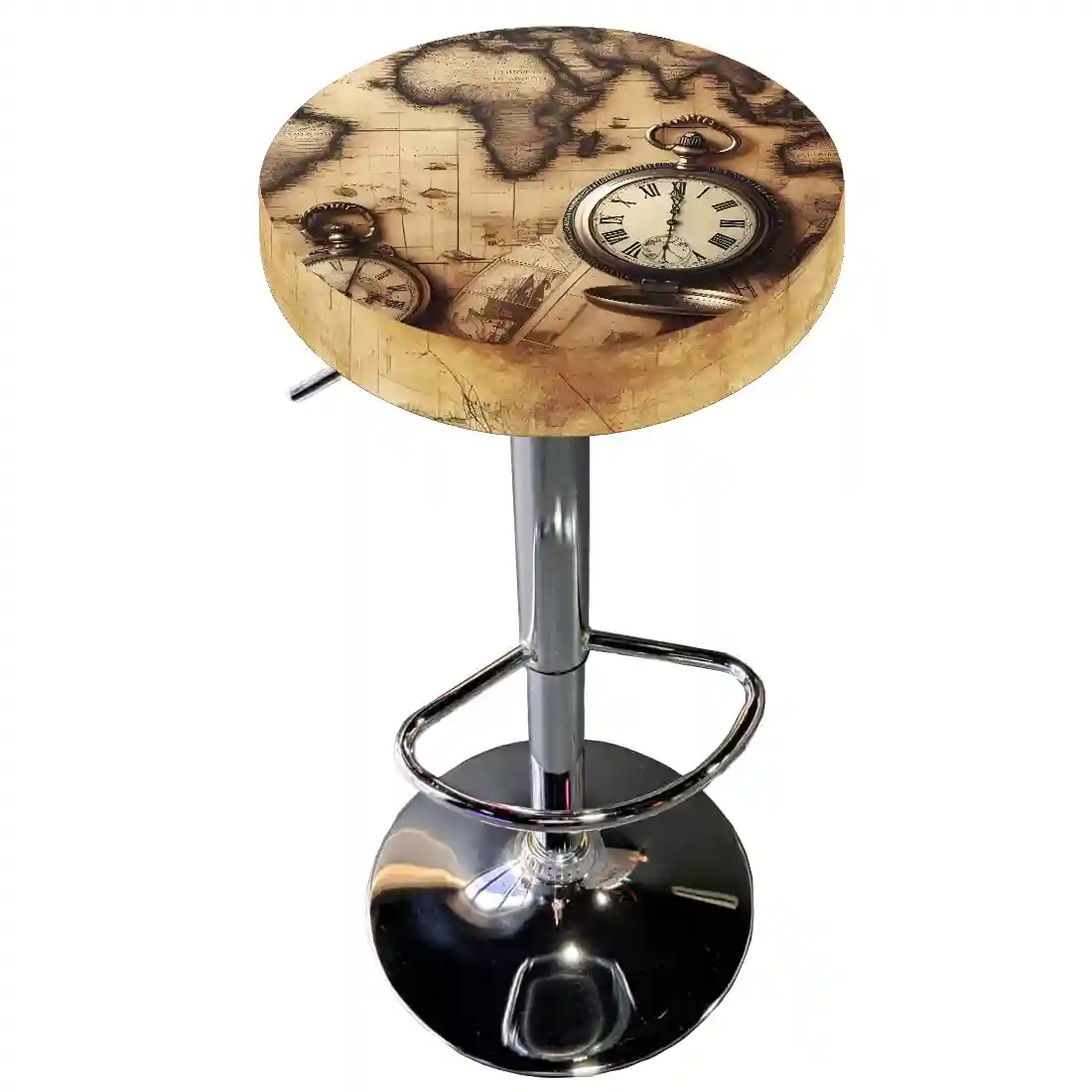 Tabouret Voyage - Tabouret arcade personnalisé